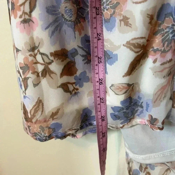 Altar'd State Serelia Dress Beautiful Fall Floral Size Large - Picture 11 of 12